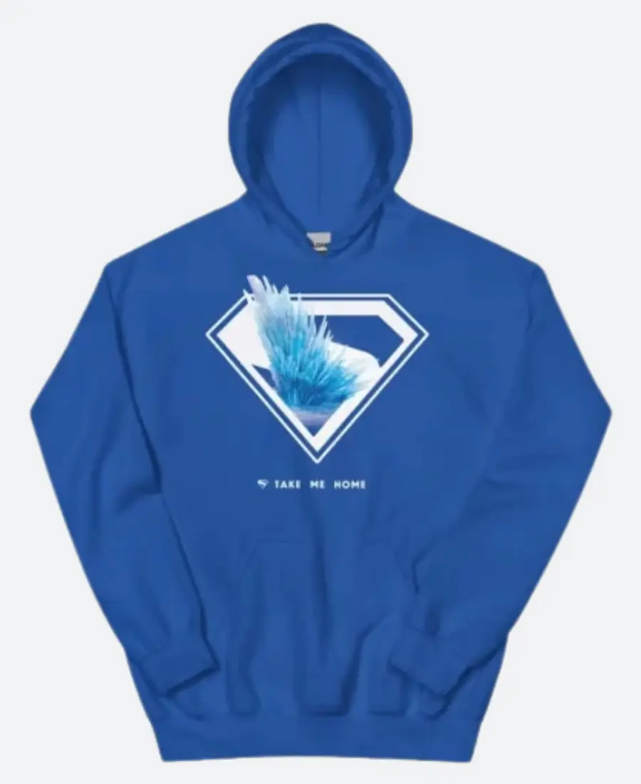 Superman 2025 Fortress of Solitude Hoodie