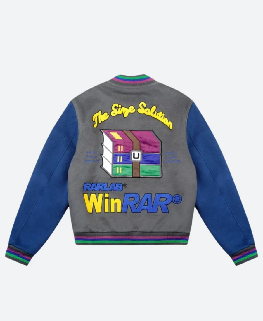 Tern X Winrar Varsity Jacket Back image