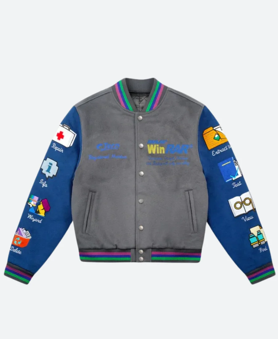 Tern X Winrar Varsity Jacket Front Image
