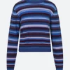 The Life List Alex Striped Sweatshirt back image