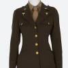 The Six Triple Eight Major Charity Adams Military Jacket Front Image