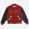 The Tonight Show Kai Cenat Letterman Varsity Jacket Front Image