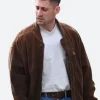 Toxic Town 2025 Peter Suede Leather Jacket Front Image