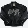 Weyz Black Leather Jacket