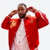 Will Smith Summertime Ball 2025 Red Varsity Jacket