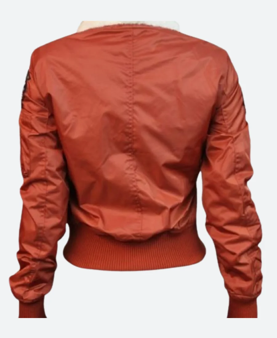 Women Top Gun B-15 Jacket Back Image