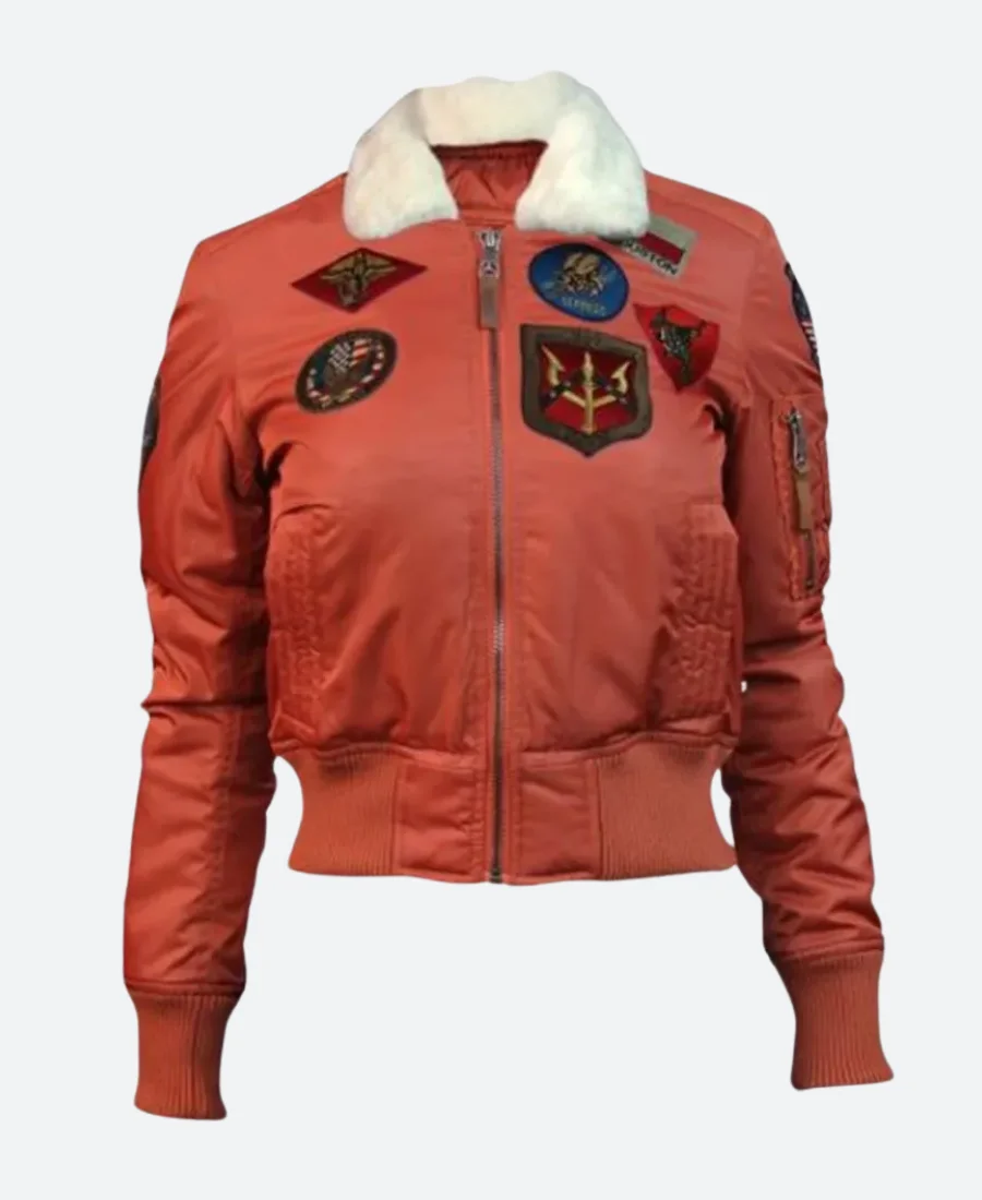 Women Top Gun B-15 Jacket Front Image