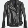 13 Reasons Why S04 Jessica Davis Leather Jacket Front Image