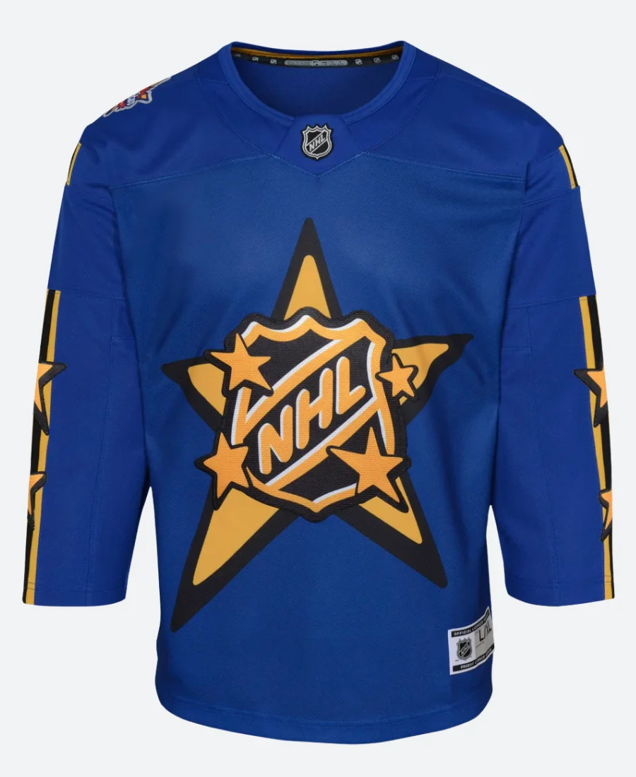All Star Game Justin Bieber Hockey Jersey Front Image