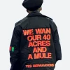 All-Star Game Spike Lee Quilted Jacket Back Image