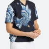 American Idol S23 Josh Kings Bird Print Shirt Full Image