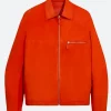 American Idol S23 Lionel Richie Suede Leather Jacket Front Image
