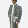 American Psycho Patrick Bateman Rain Coat Front Image