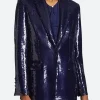 Americas Sweethearts Dallas Cowboys Judy Trammel Sequin Blazer back Image
