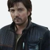 Andor S02 Cassian Andor Leather Jacket Actor Image