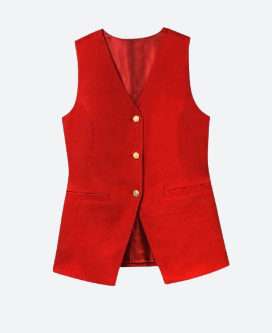 Another Simple Favor Stephanie Smothers Vest Front Image