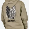 Attack On Titan Brown Sweatshirt