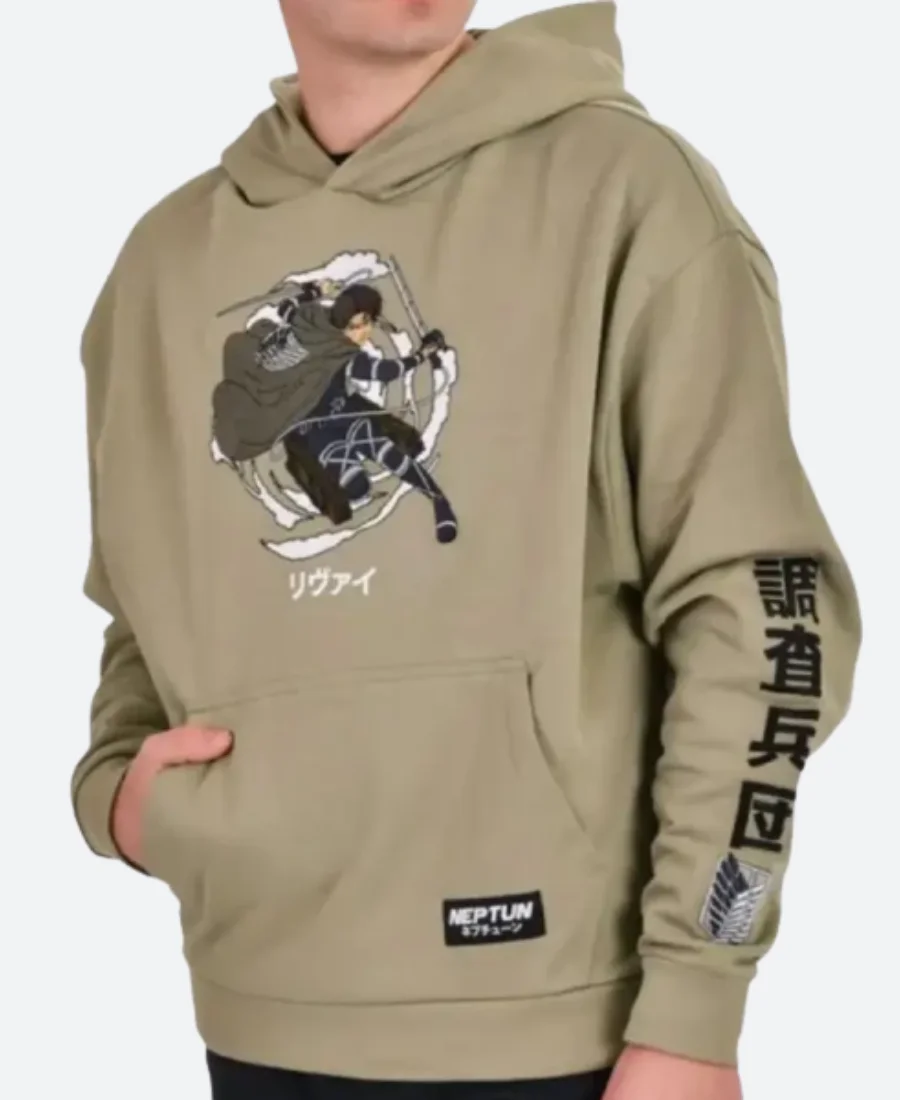 Attack On Titan Hoodie Front Image