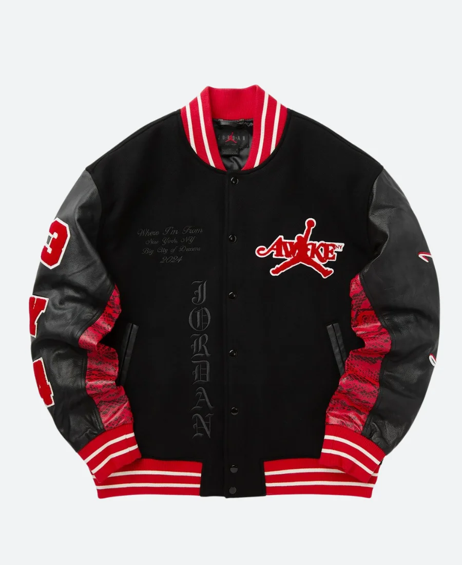 Awake NY Varsity Jacket Front Image