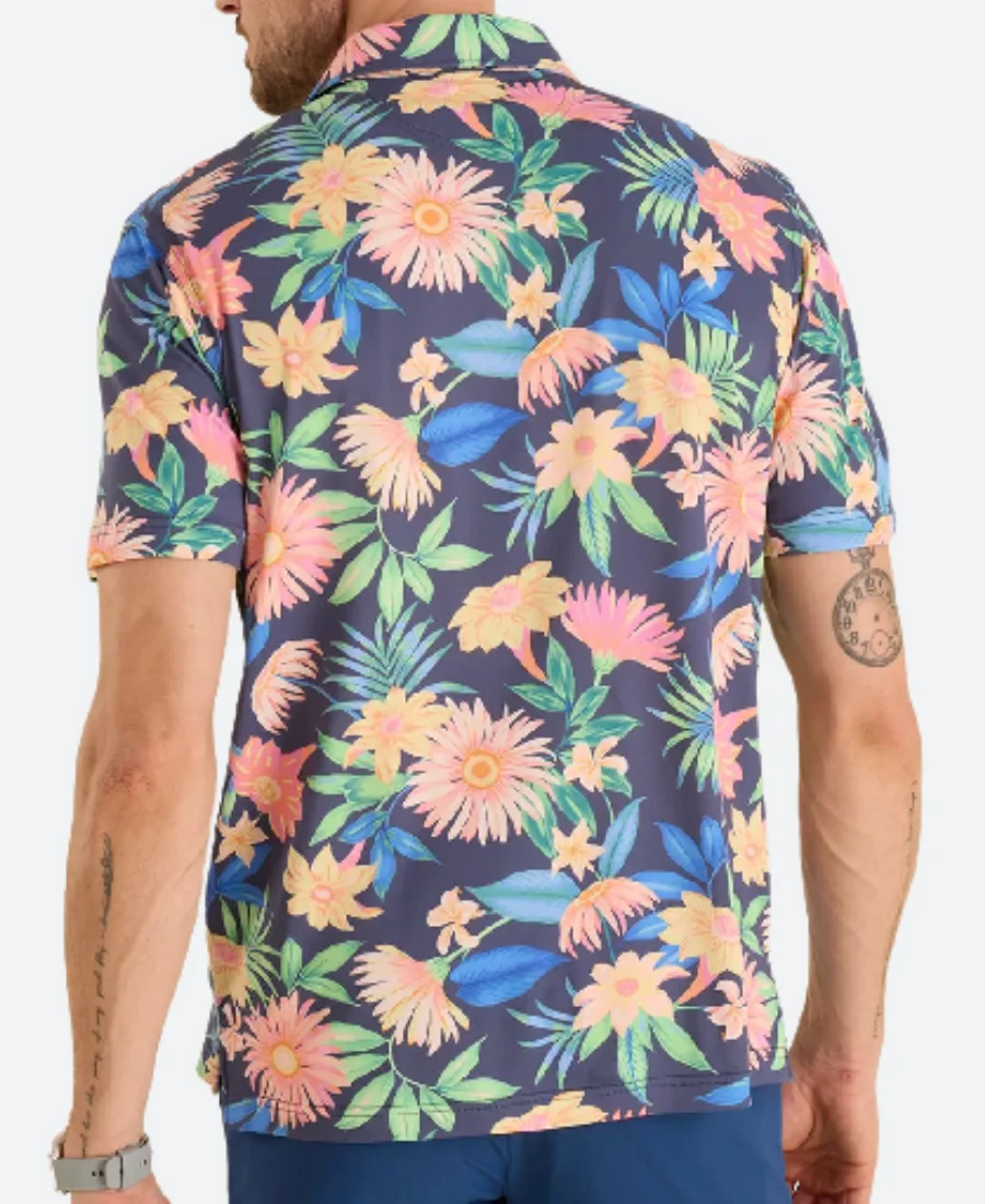 Bachelor in Paradise S10 Jack Lencioni Floral Shirt Back Image