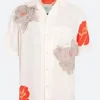 Bachelor in Paradise S10 Justin Glaze Floral Camp Shirt Back Image