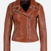 Ballard 2025 Samira Parker Star Leather Jacket Front Image