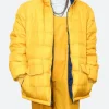 Billie Eilish Puffer Jacket Front Image
