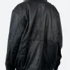 Black Zone Sarah Ellington Leather Jacket Back Image