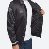 Brooklyn Nets Black Jacket Front Image