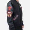 Chicago Bulls Classic Varsity Jacket Side Image