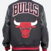 Chicago Bulls Red Varsity Jacket