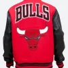 Chicago Bulls Red Varsity Jacket