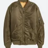 Chicago PD S12 Adam Ruzek Green Bomber Jacket Front Imamge