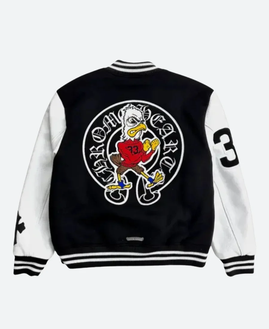 Chrome Hearts Timmy Varsity Jacket Back Image