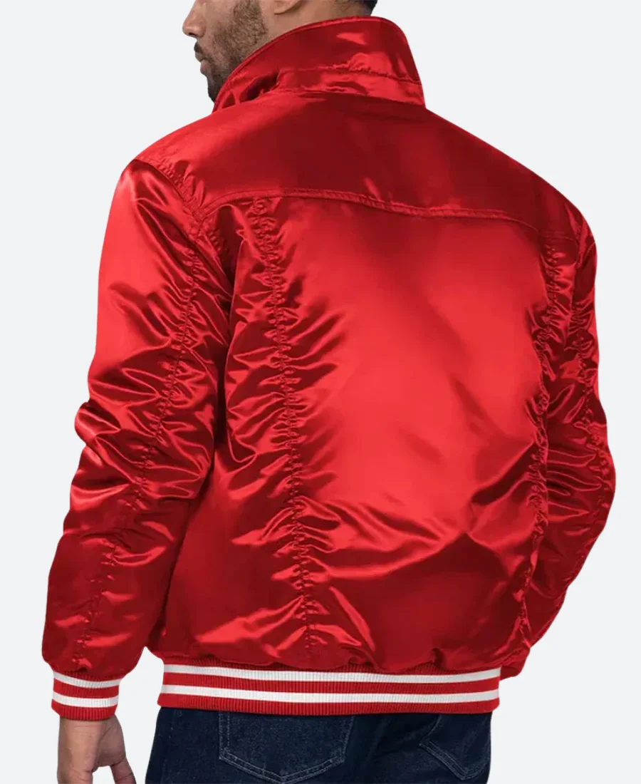 Cincinnati Reds Bomber Jacket Back Image