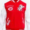 Cincinnati Reds Letterman Varsity Jacket Style 01 Front Image