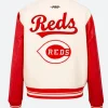 Cincinnati Reds Letterman Varsity Jacket Style 02 Back Image