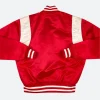 Cincinnati Reds Satin Varsity Jacket Back Style 01 Image