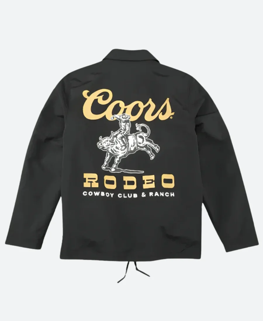 Coors American Needle Coaches Jacket Back Image