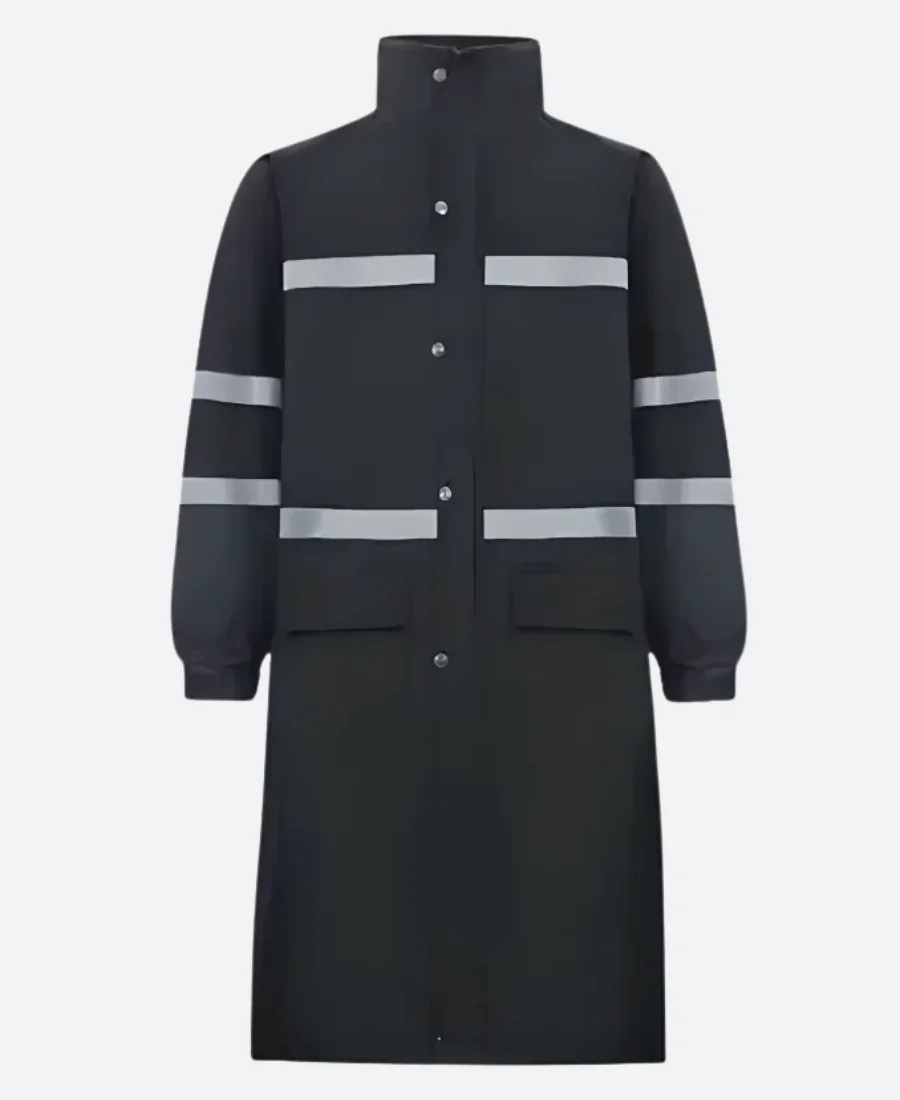 Coraline Wybie Lovat Trench Coat Front Image