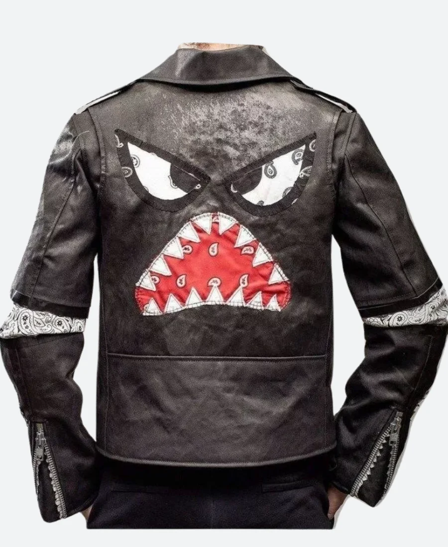 Avirex Gorilla Nems Coney Island Leather Jacket Zoom Image