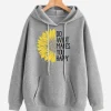 Do What Makes You Happy Hoodie Grey Image