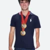 Empire State Building Ezra Frech Polo T-Shirt Full Image