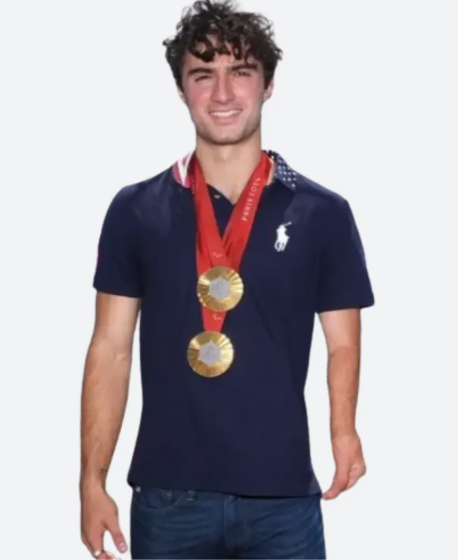Empire State Building Ezra Frech Polo T-Shirt Full Image