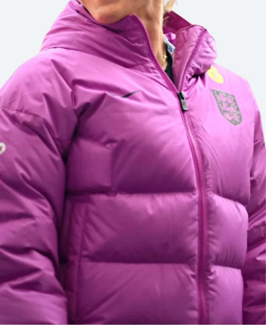 England Lionesses Puffer Jacket Zoom mage