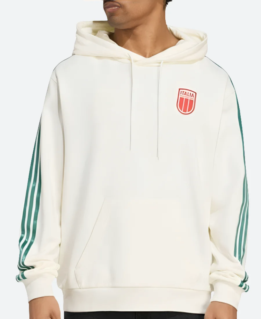 Euro 2025 Italy Hoodie Front Image