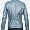 Eurovision Song Contest The Story Of Fire Saga Sigrit Ericksdóttir Leather Jacket Back Image