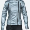 Eurovision Song Contest The Story Of Fire Saga Sigrit Ericksdóttir Leather Jacket Front Image