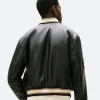 F1 Movie Joshua Pearce X APXGP Racing Leather Jacket Back Image