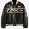 F1 Movie Joshua Pearce X APXGP Racing Leather Jacket Front Image